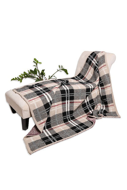 Tartan Plaid Pattern Luxury Soft Throw Blanket