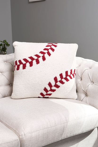 Luxury Softball Baseball Print Cushion Cover