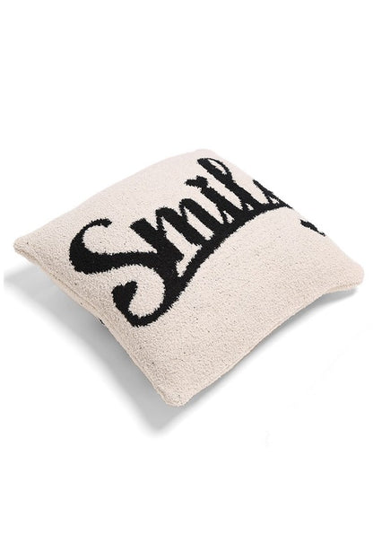 Luxury Soft Lettering Cushion Cover