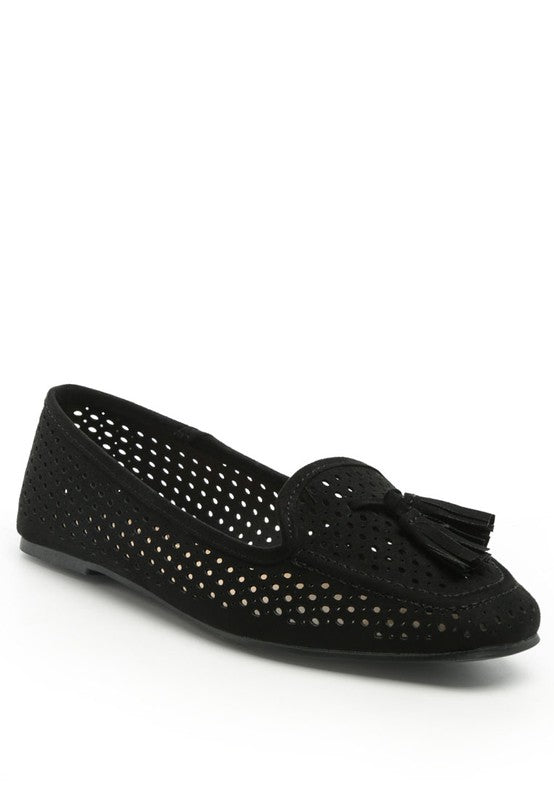 FEET NEST PERFORATED MICROFIBER LOAFER