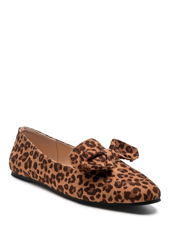 REMEE Front Bow Loafers