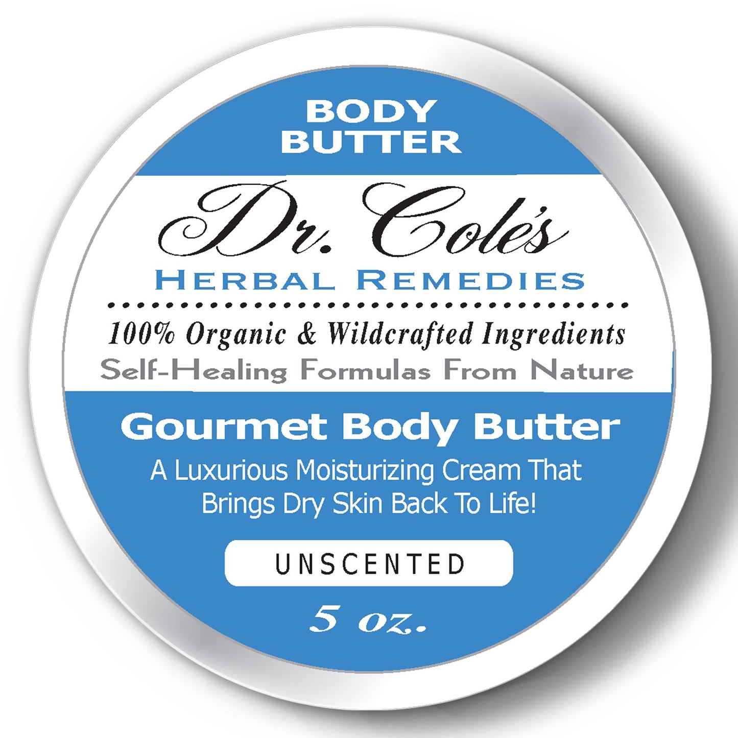 #14 - Two Gourmet Body Butters: Unscented and Lavender Vanilla by COLEHERBALS LLC