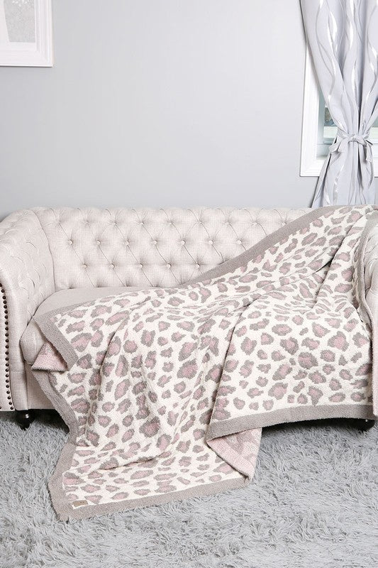 Leopard Print Luxury Soft Throw Blanket