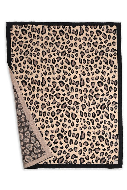 Leopard Print Luxury Soft Throw Blanket