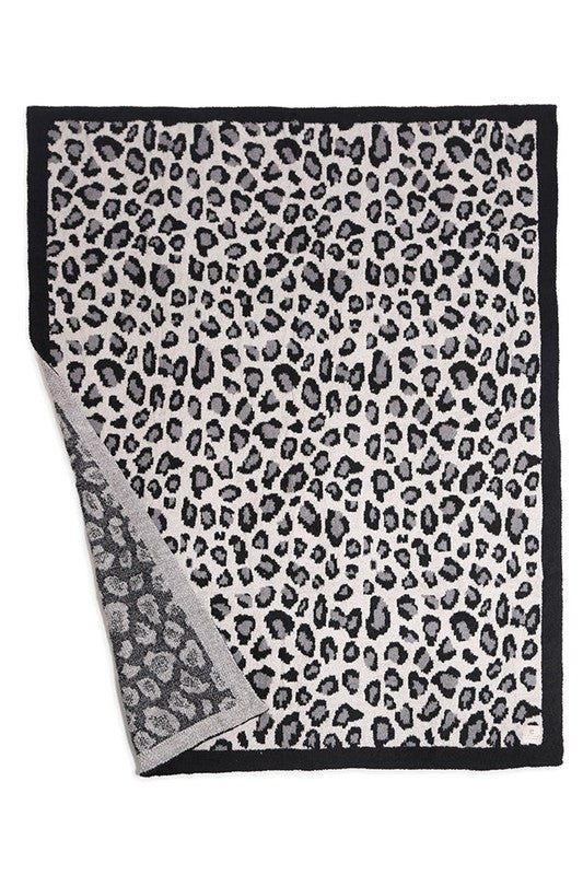 Leopard Print Luxury Soft Throw Blanket