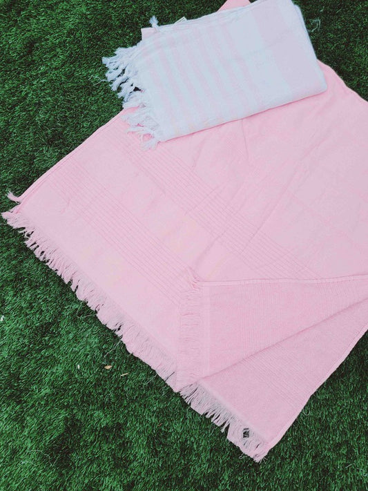 One sided Terry Towel - Sand free - Light Pink