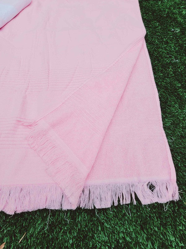 One sided Terry Towel - Sand free - Light Pink