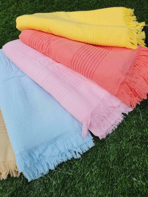 One sided Terry Towel - Sand free - Light Pink