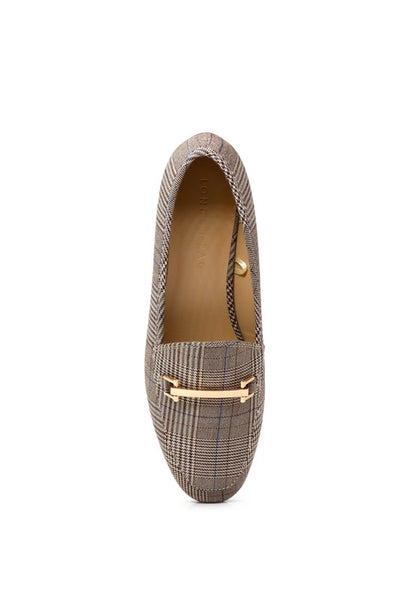 Zaara Solid Faux Suede Loafers