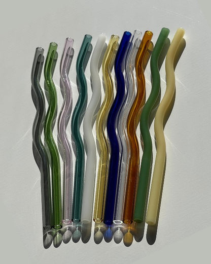 Bended Glass straw