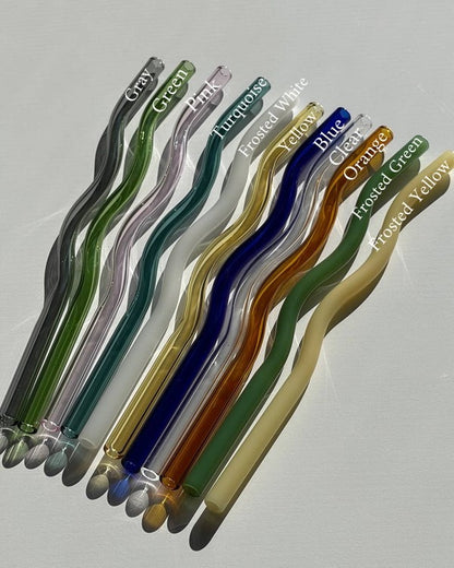 Bended Glass straw