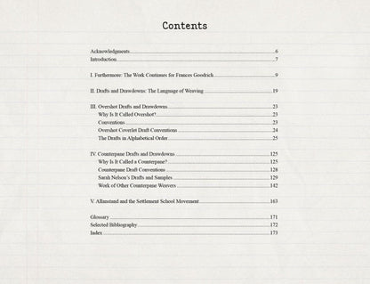 Frances L. Goodrich's Coverlet and Counterpane Drafts by Schiffer Publishing