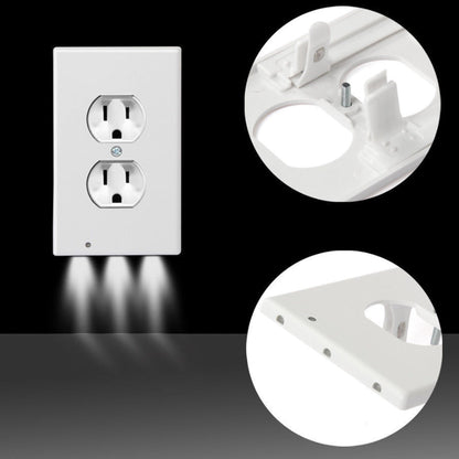 Path Lighter Auto Motion Wall Plate LED Light  2- PACK by VistaShops