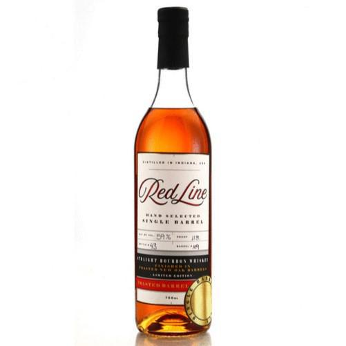 Red Line - Single-Barrel Toasted Barrel Finish Bourbon (750ML) by The Epicurean Trader