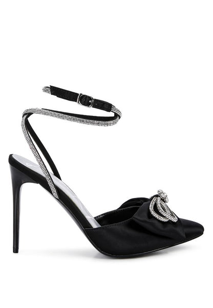 Urchin Croc Patterened High Heeled Sandal