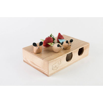 Three Kind Mice Cheese Prep Center by Peterson Housewares & Artwares