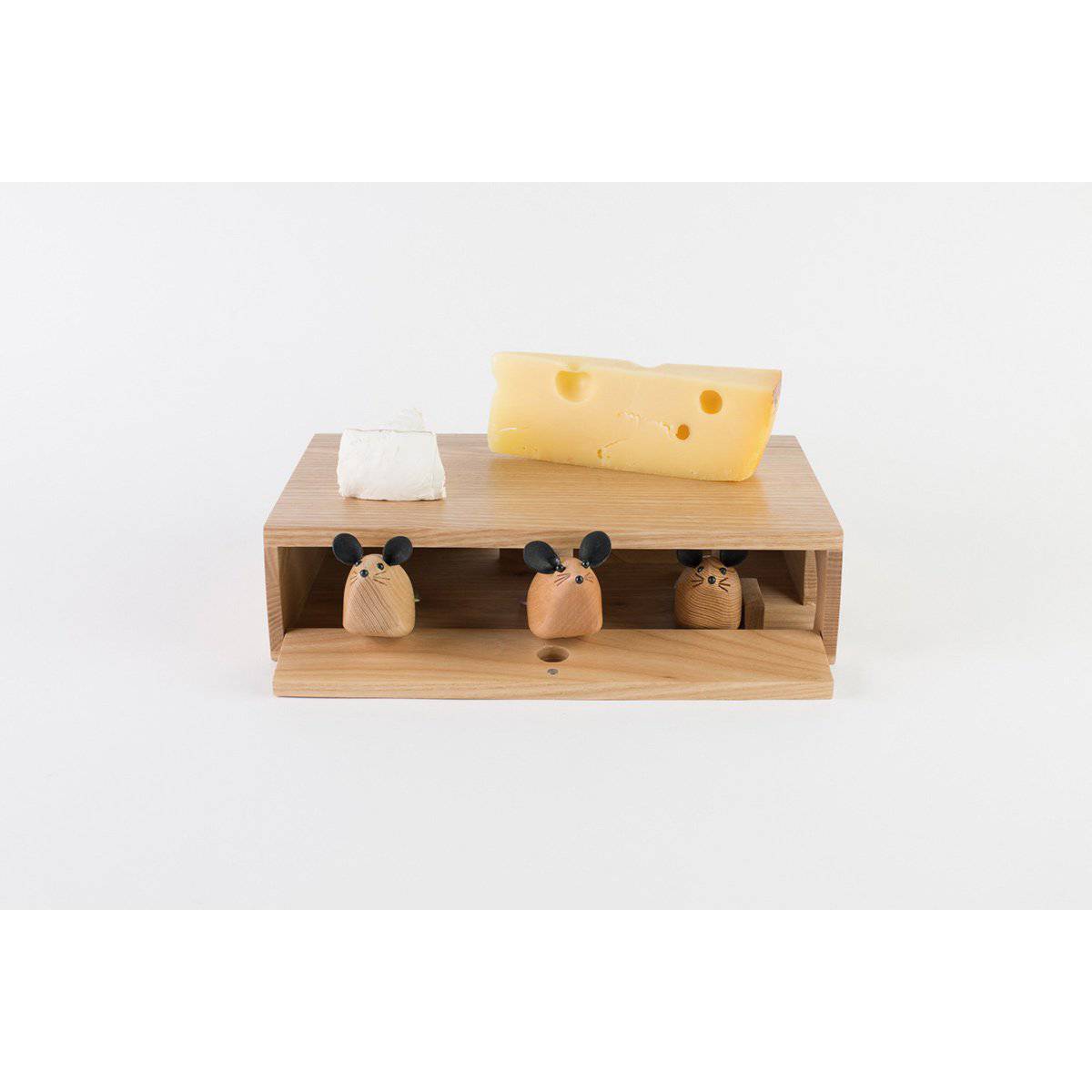 Three Kind Mice Cheese Prep Center by Peterson Housewares & Artwares