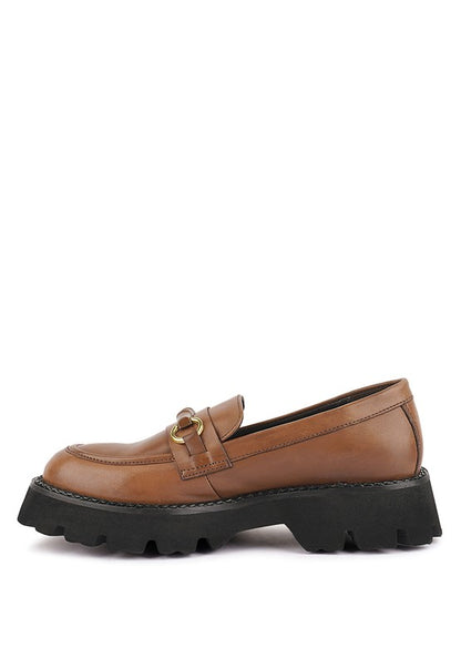 CHEVIOT Chunky Leather Loafers