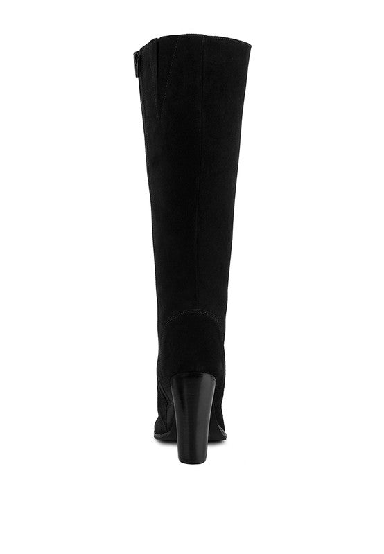 SLEET-SLAY Antique Heeled Calf Boot