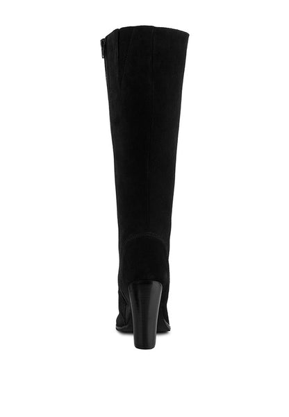 SLEET-SLAY Antique Heeled Calf Boot