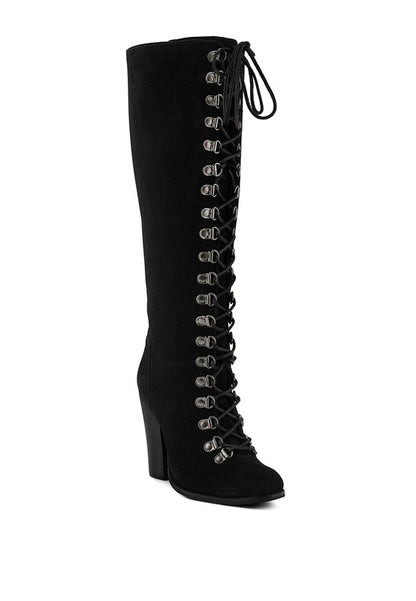 SLEET-SLAY Antique Heeled Calf Boot