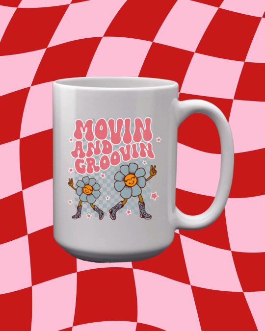 Moving and Grooving 15oz Mug