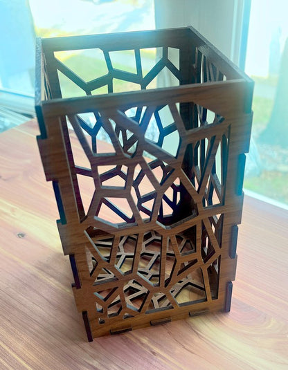 Voronoi Candle Holder / Lantern