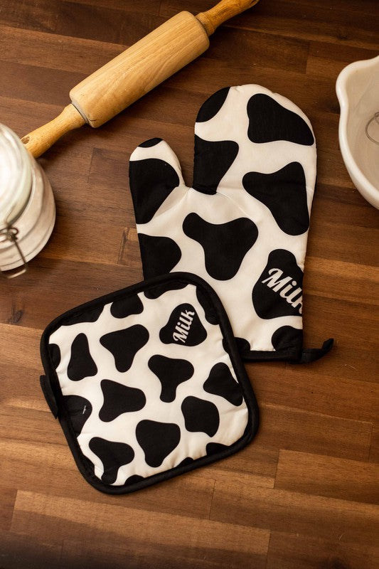 Oven Mitt & May Set