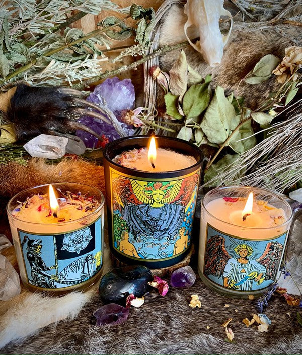 6oz Chariot Tarot Candle