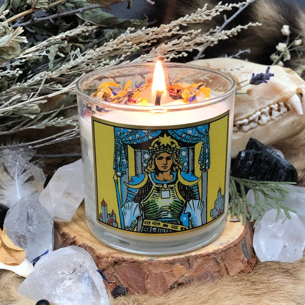 6oz Chariot Tarot Candle