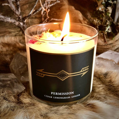 6oz Permission Candle