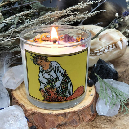 6oz Strength Tarot Candle