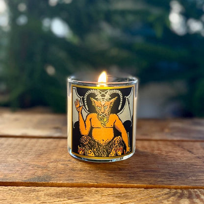 8.5oz Devil Tarot Candle