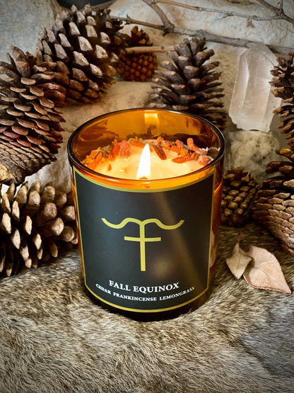 8.5oz Fall/Mabon Candle