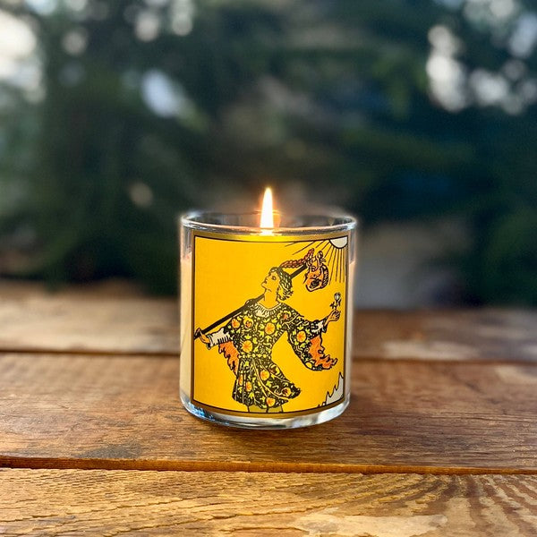 8.5oz Fool Tarot Candle