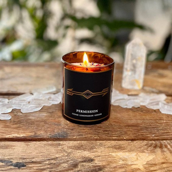 8.5oz Permission Candle