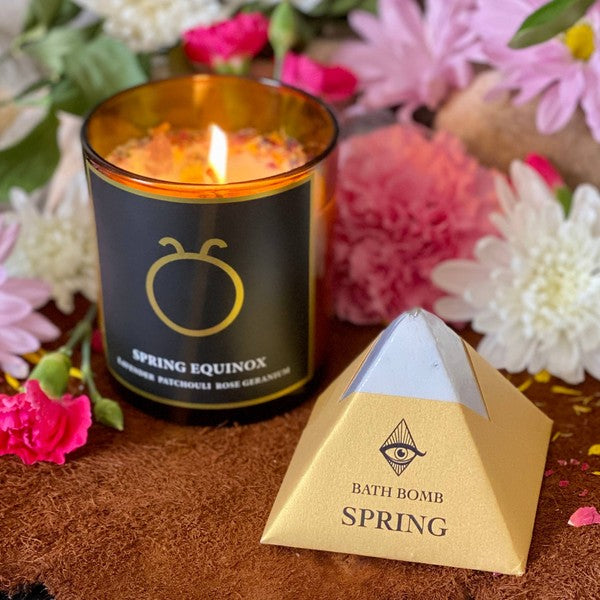 8.5oz Spring/Ostara Candle