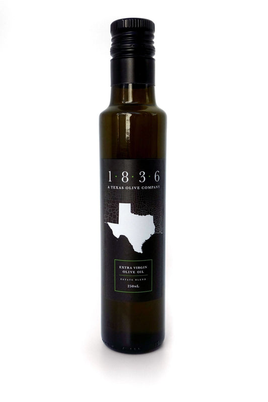 Texas Olive Oil Company, 1836 Extra Virgin Olive Oil Bottles - 12 x 250mL by Farm2Me