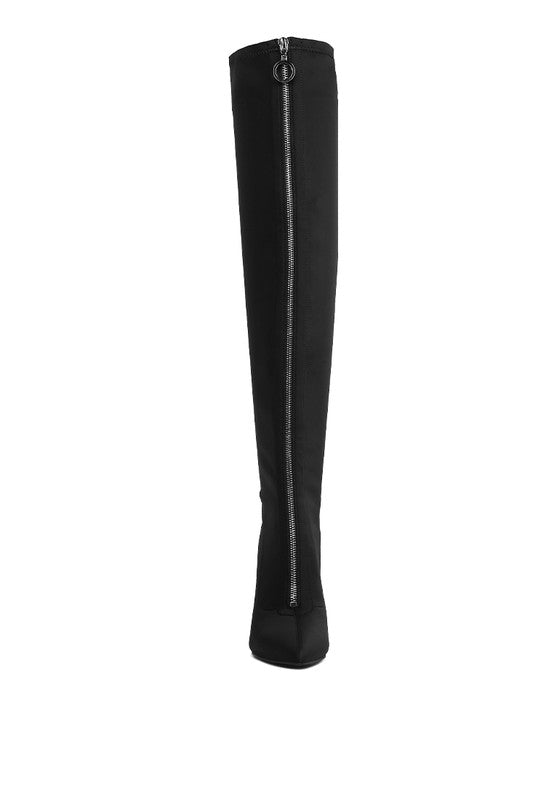 Ronettes Knee High Stretch Long Boots