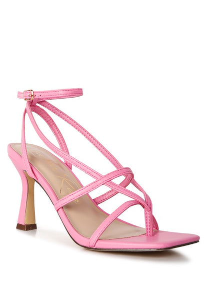 Stalker Strappy Ankle Strap Sandals