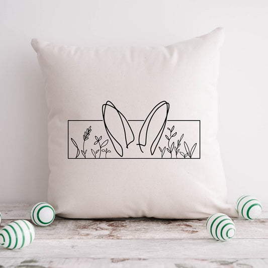 Bunny Ears Pillow Cover