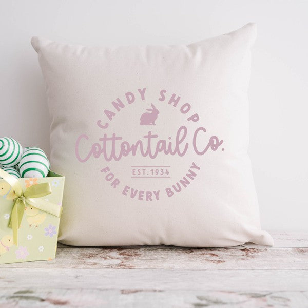 Cottontail Candy Shop Pillow Cover