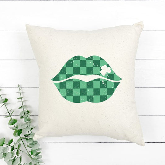 St. Pattys Lips Pillow Cover