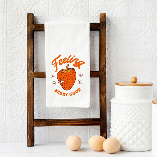 Feeling Berry Good Tea Towel