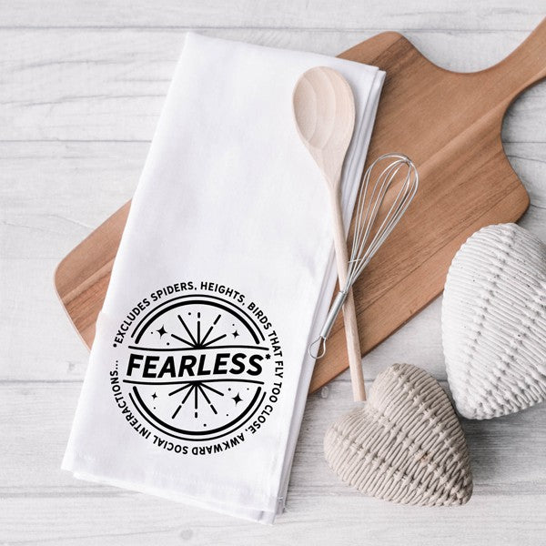 Fearless Tea Towel