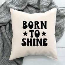 Born To Shine Stars Pillow Cover