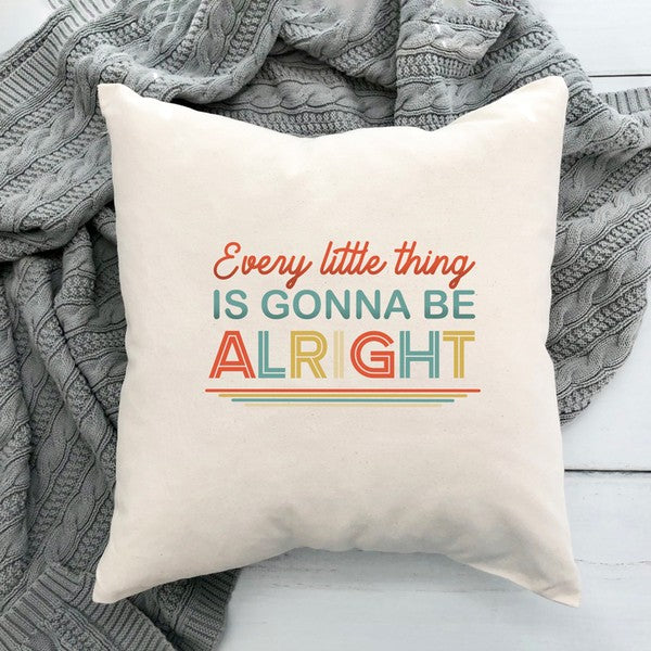 Every Little Thing Colorful Pillow Cover