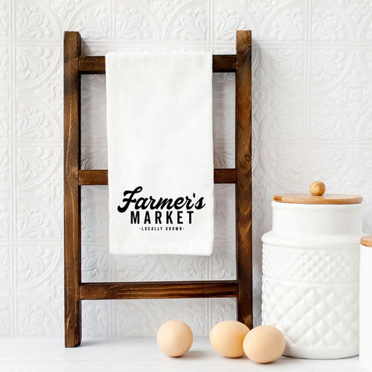 Farmers Market Tea Towel
