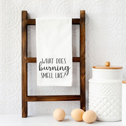 What Does Burning Smell Like Tea Towel