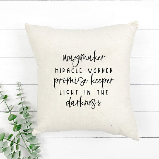 Waymaker Print Pillow Cover